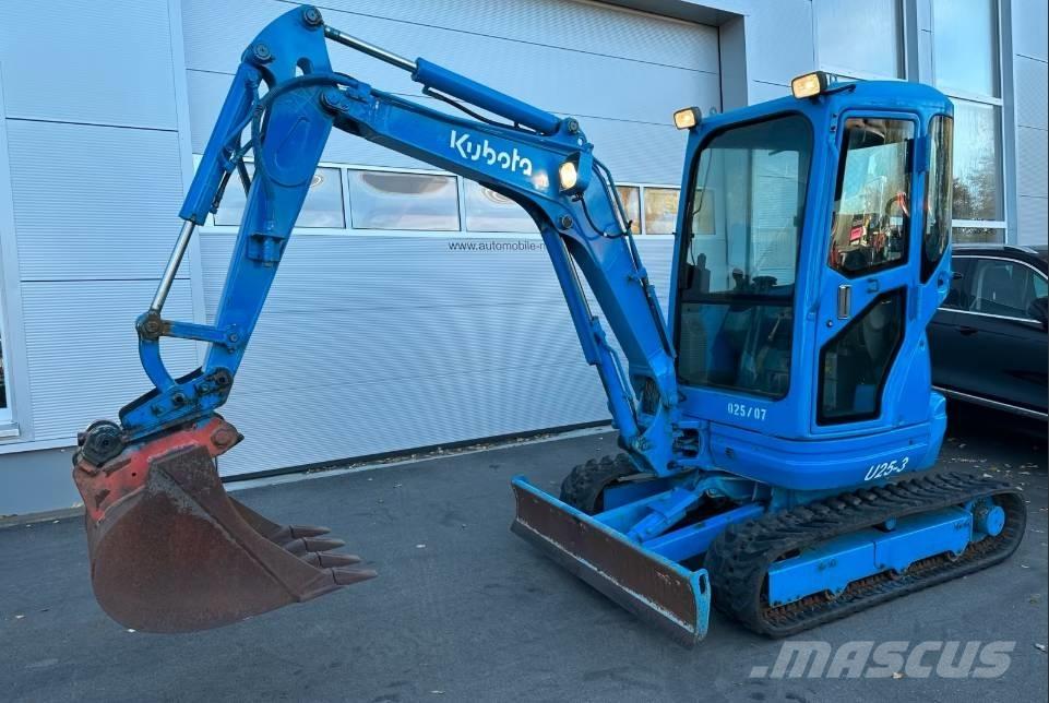 Kubota U25 -3 Miniekskavaatorid < 7 t