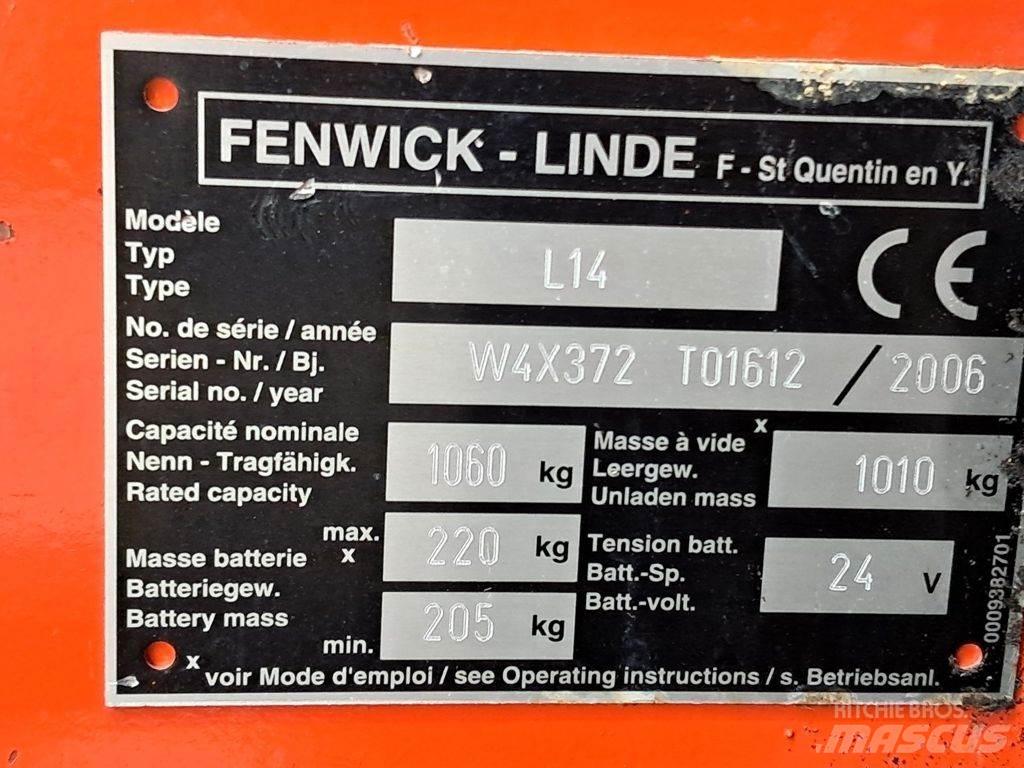 Linde L14 Järelkäidavad virnastajad