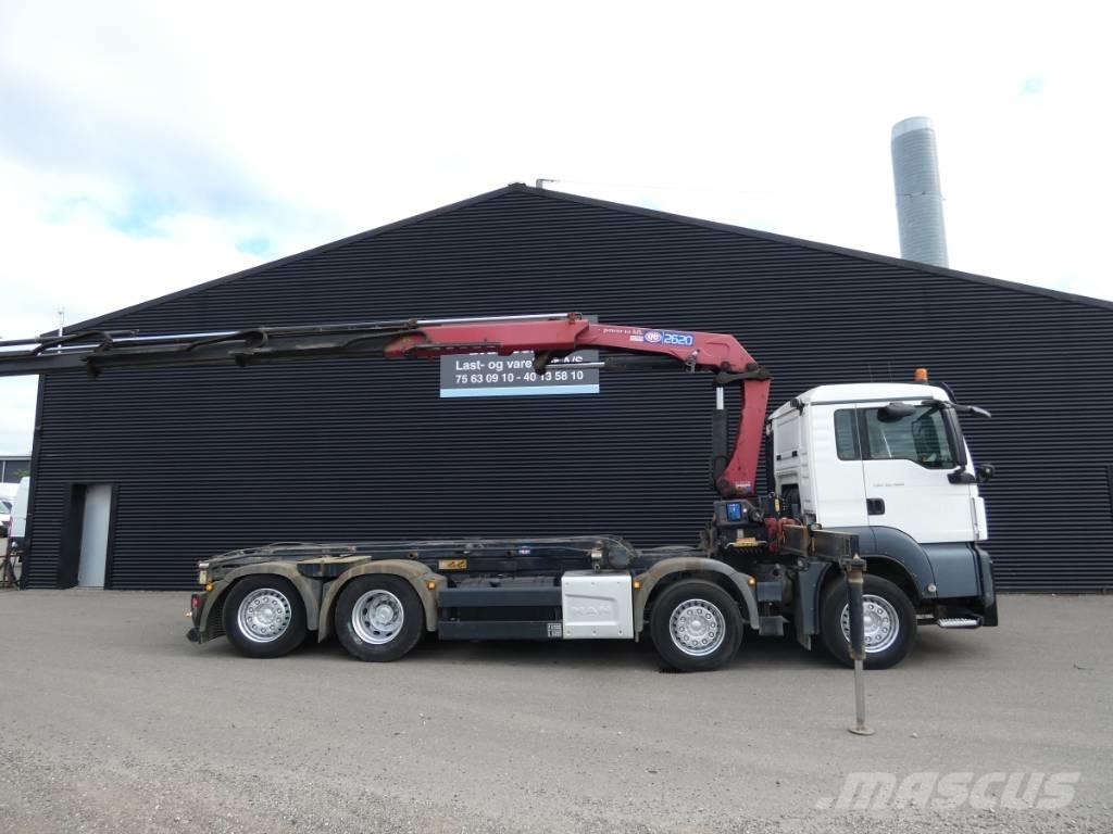 MAN TGS 35.460 Kraanaga veokid