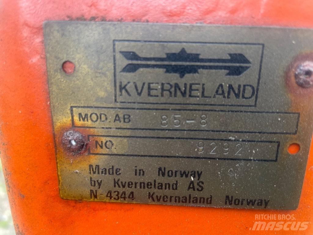 Kverneland AB 85-8 Tavalised adrad