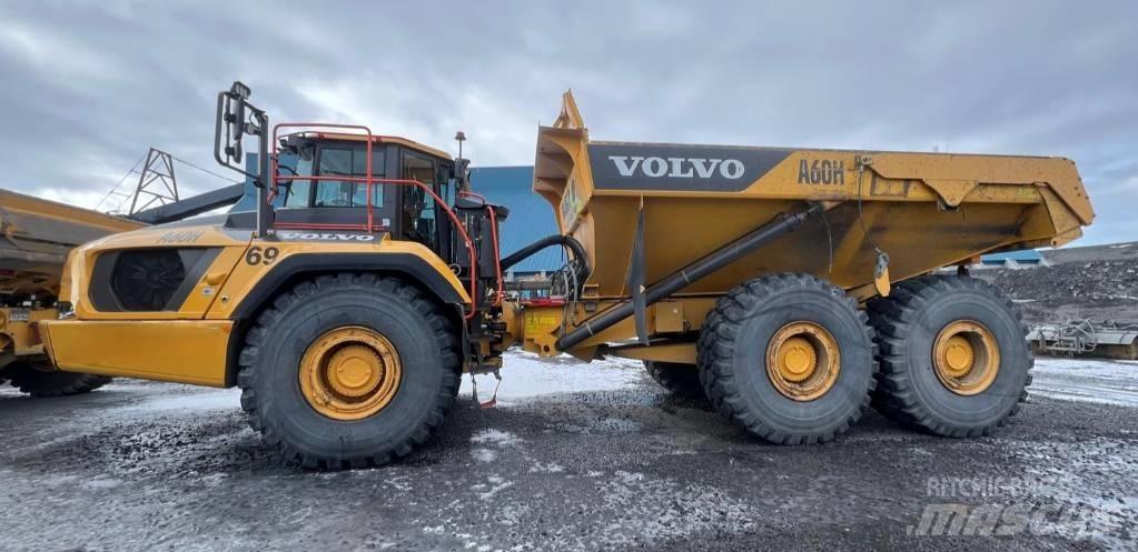Volvo A 60 H Liigendraamiga pinnaseveokid