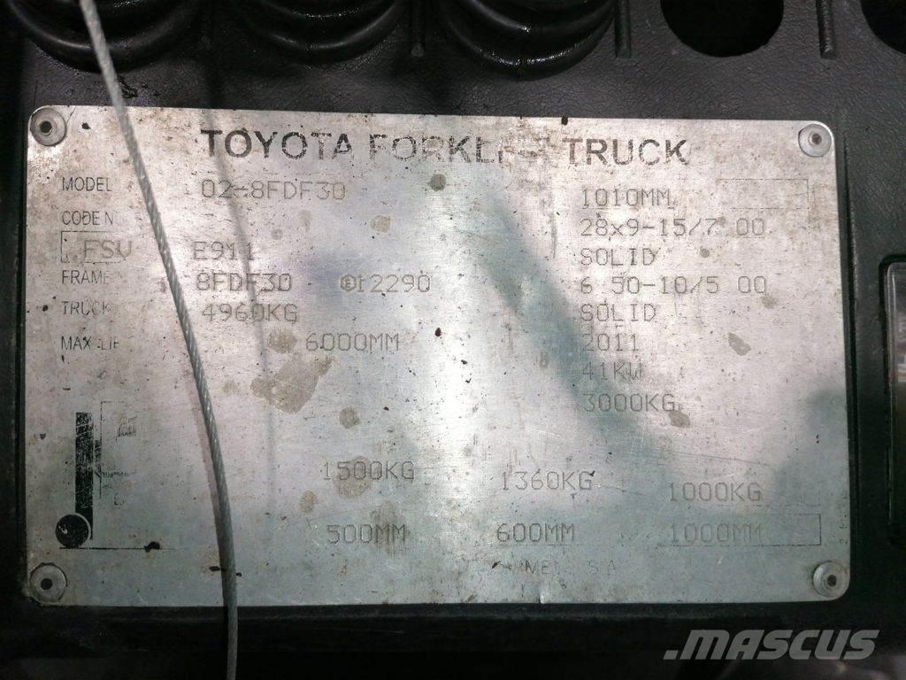 Toyota 02-8FDF30 Diiseltõstukid