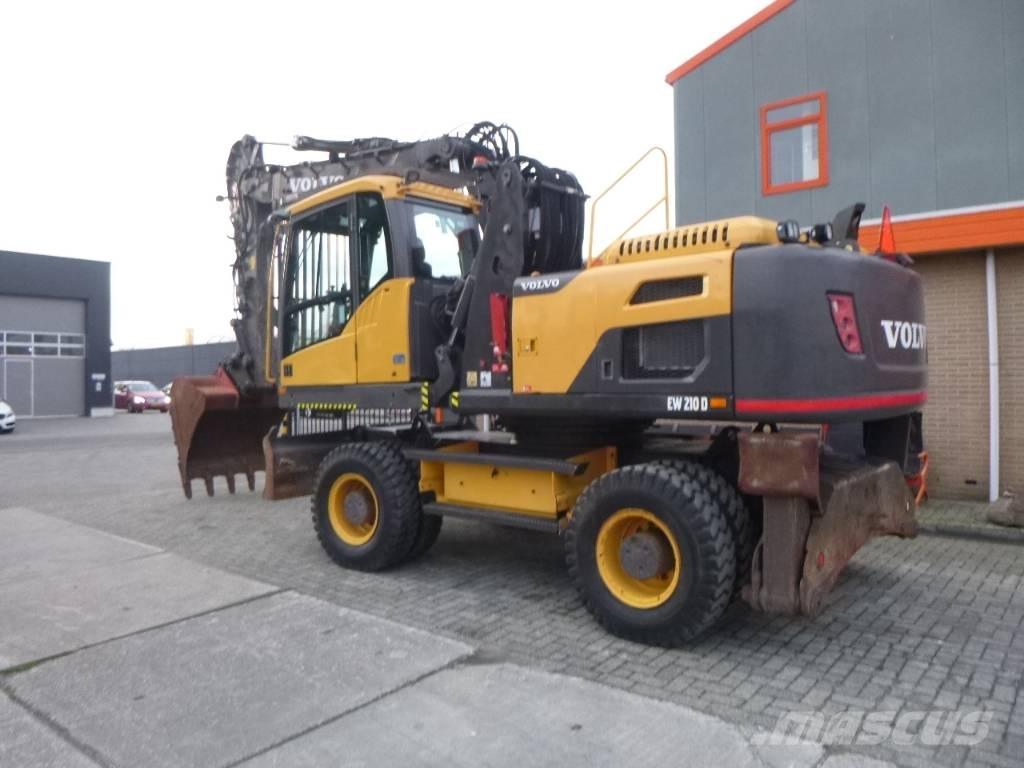 Volvo EW 210 D Ratasekskavaatorid