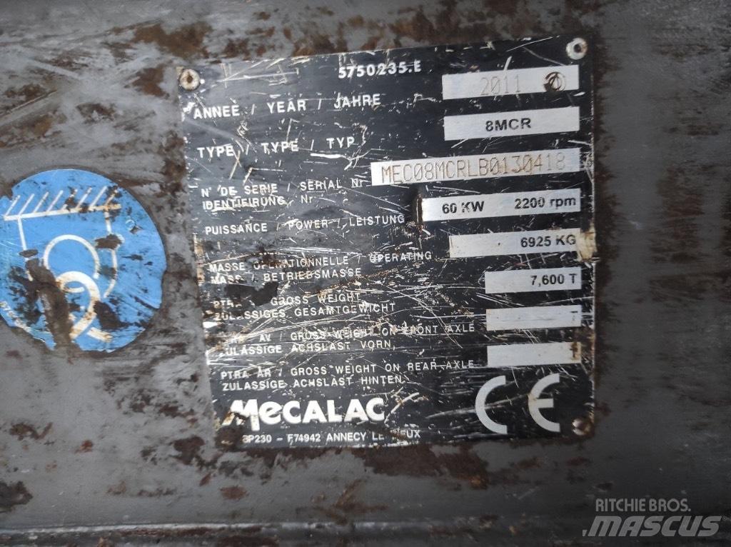Mecalac 8 M CR Roomikekskavaatorid