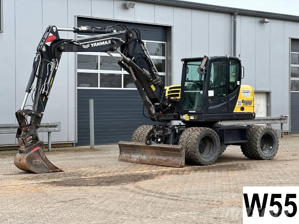 Yanmar B 110 W Ratasekskavaatorid