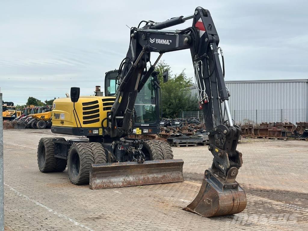 Yanmar B 110 W Ratasekskavaatorid