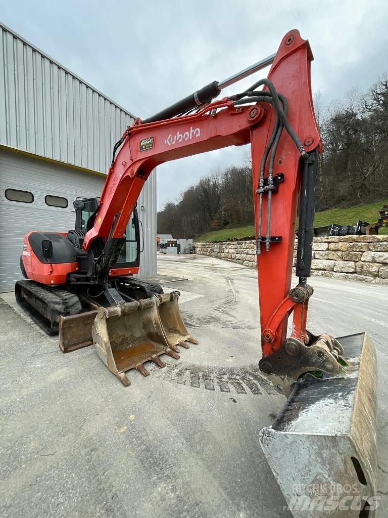 Kubota KX 080-4 Väikeekskavaatorid 7t-12t