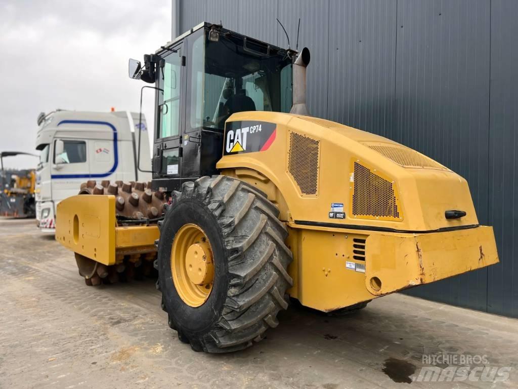 CAT CP74 Ühe trumliga rullid