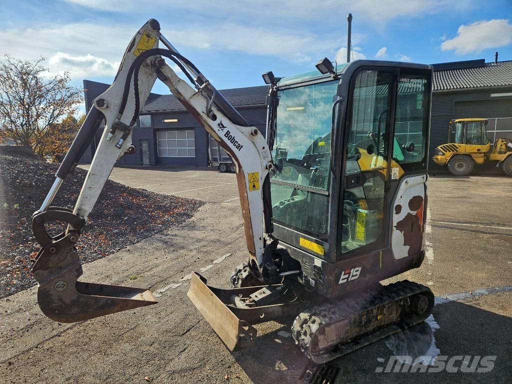 Bobcat E 19 Miniekskavaatorid < 7 t