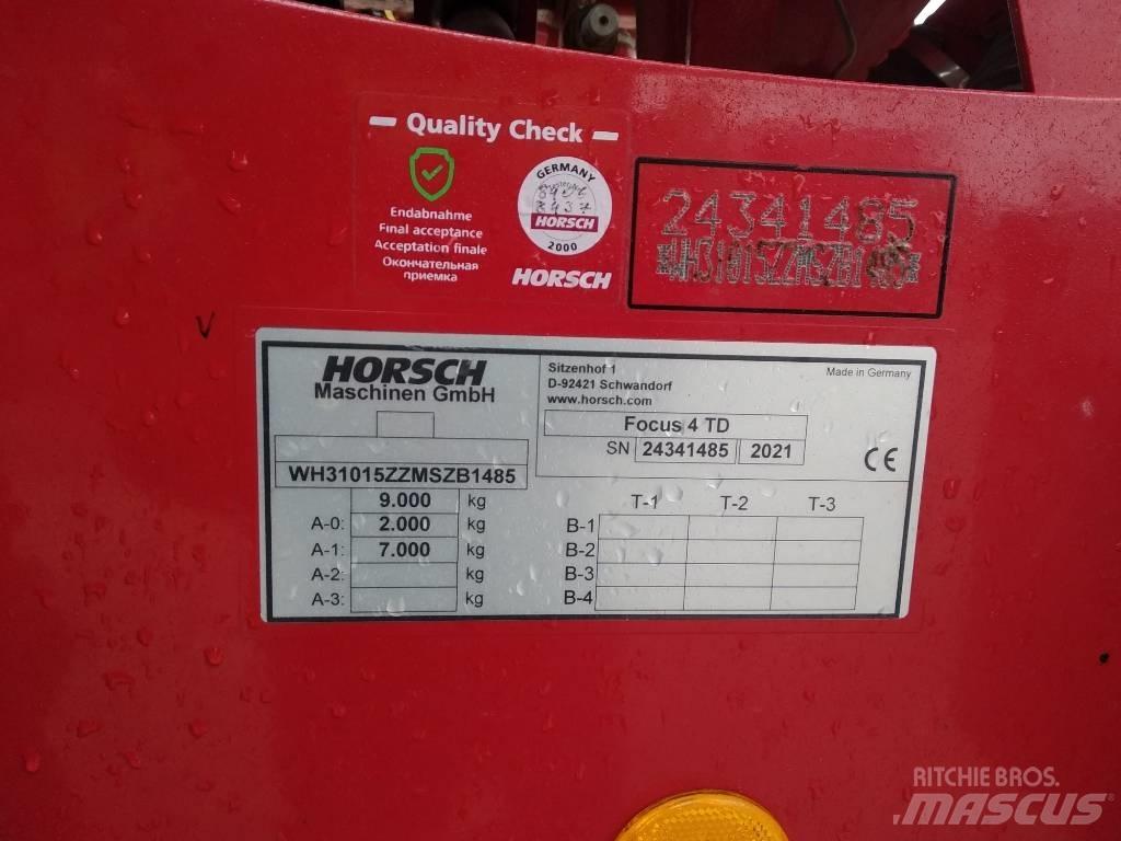 Horsch Focus 4 TD Külvikud