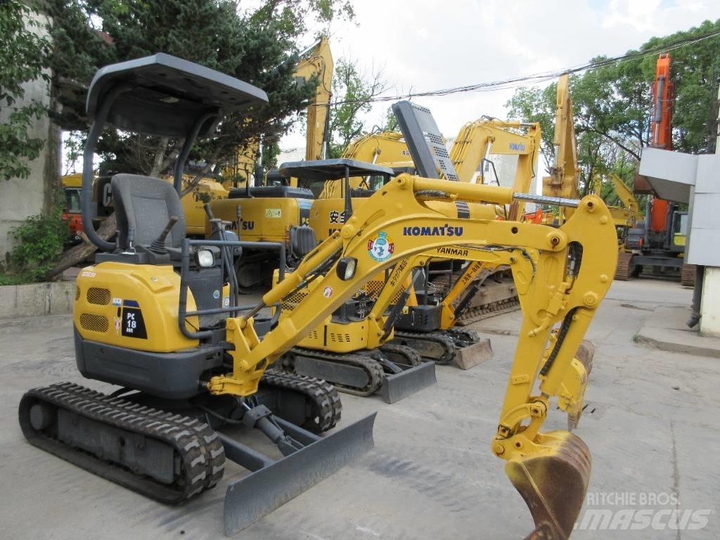 Komatsu PC 18 Miniekskavaatorid < 7 t