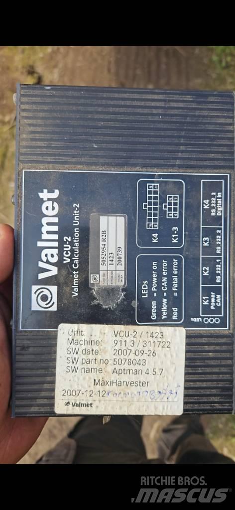  Valmet/Komatsu 911 Elektroonikaseadmed