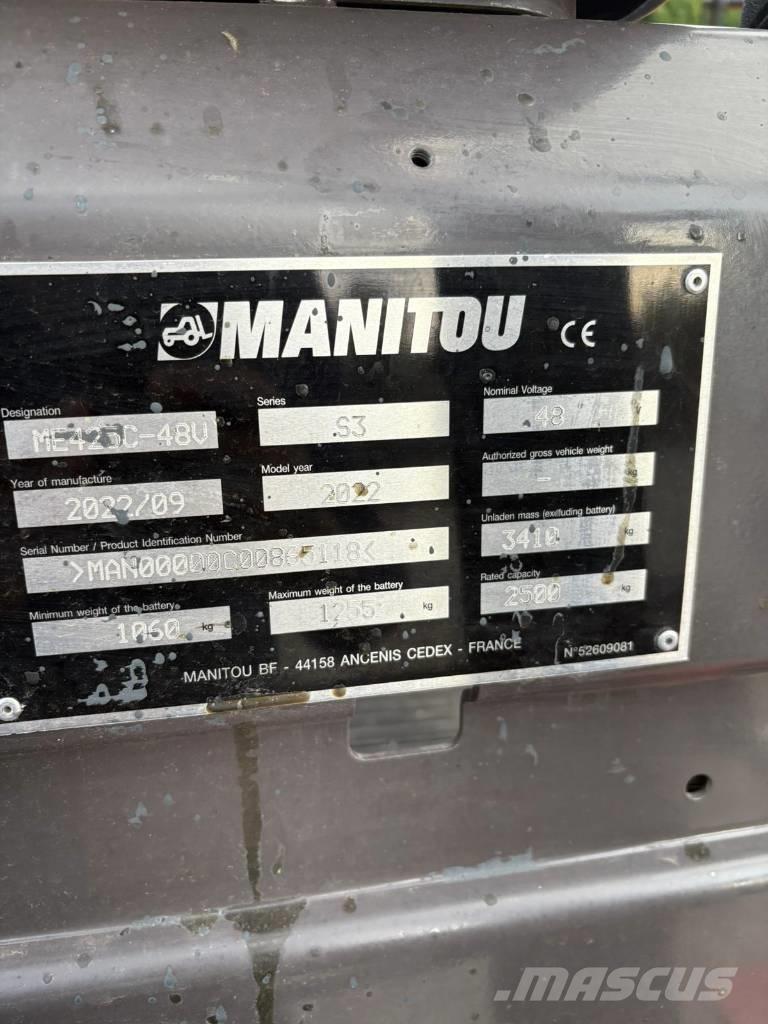 Manitou ME425 Elektritõstukid