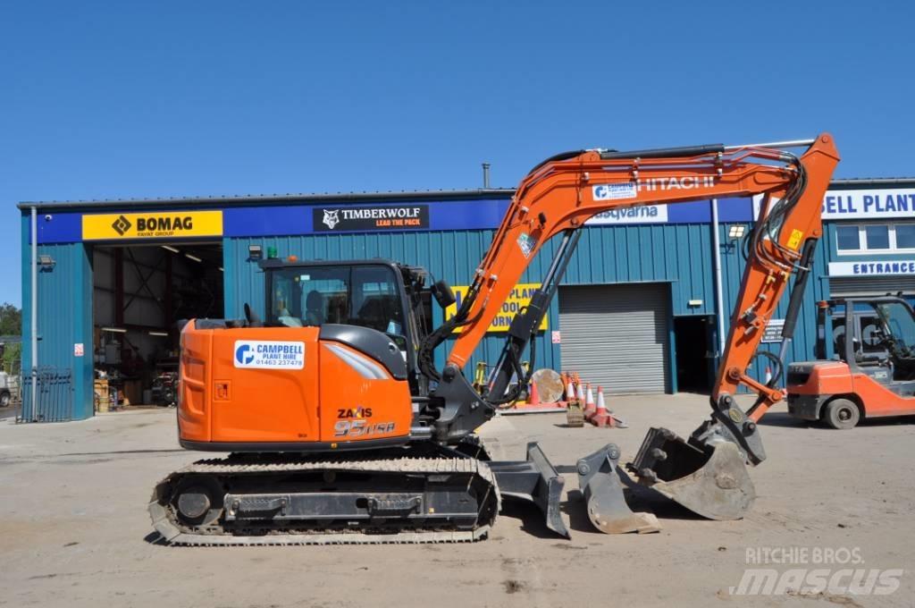 Hitachi ZX 95 USBR-7 Väikeekskavaatorid 7t-12t