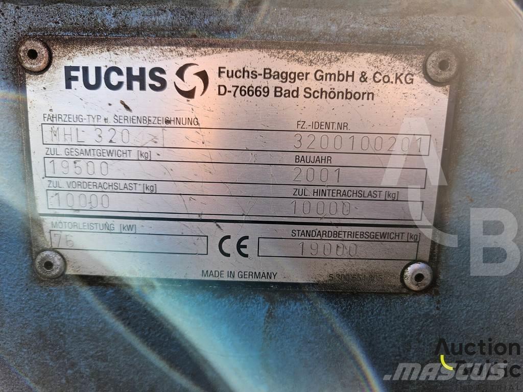 Fuchs MHL 320 Ratasekskavaatorid
