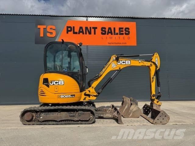 JCB 8025 ZTS Miniekskavaatorid < 7 t