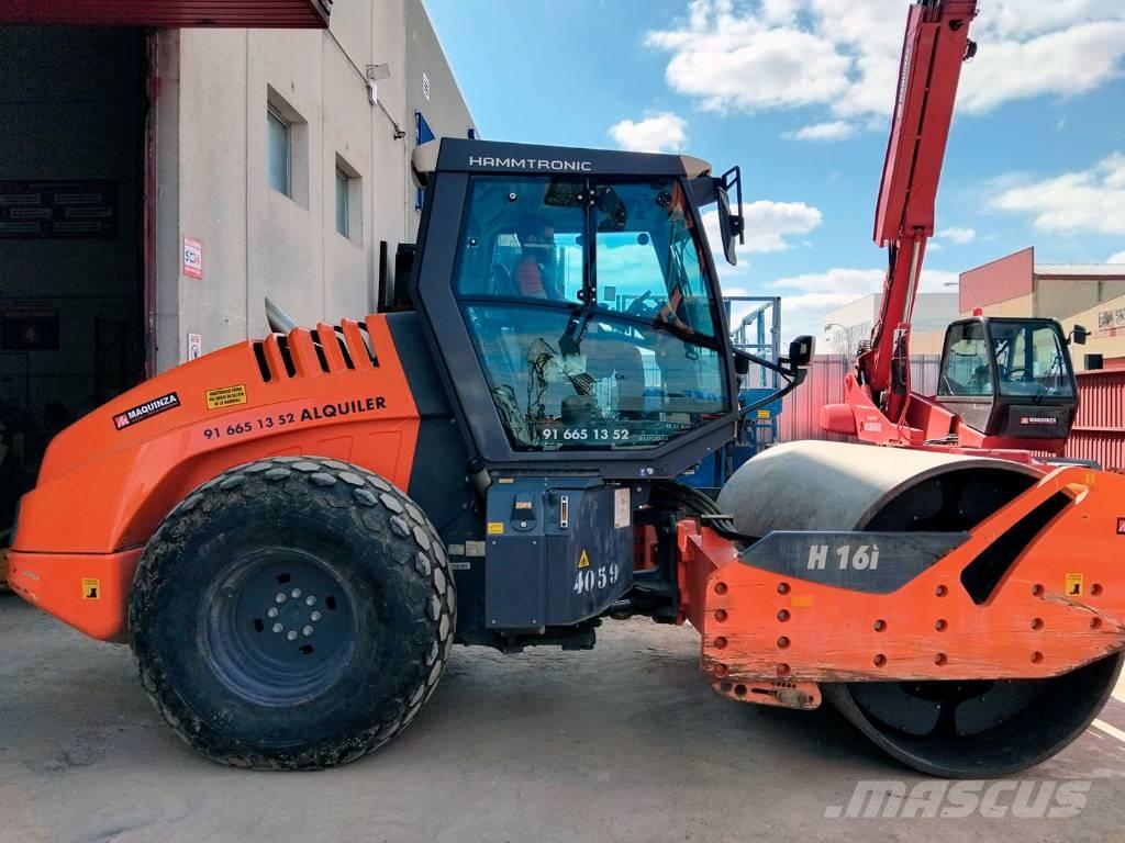 Hamm H 16 i Ühe trumliga rullid