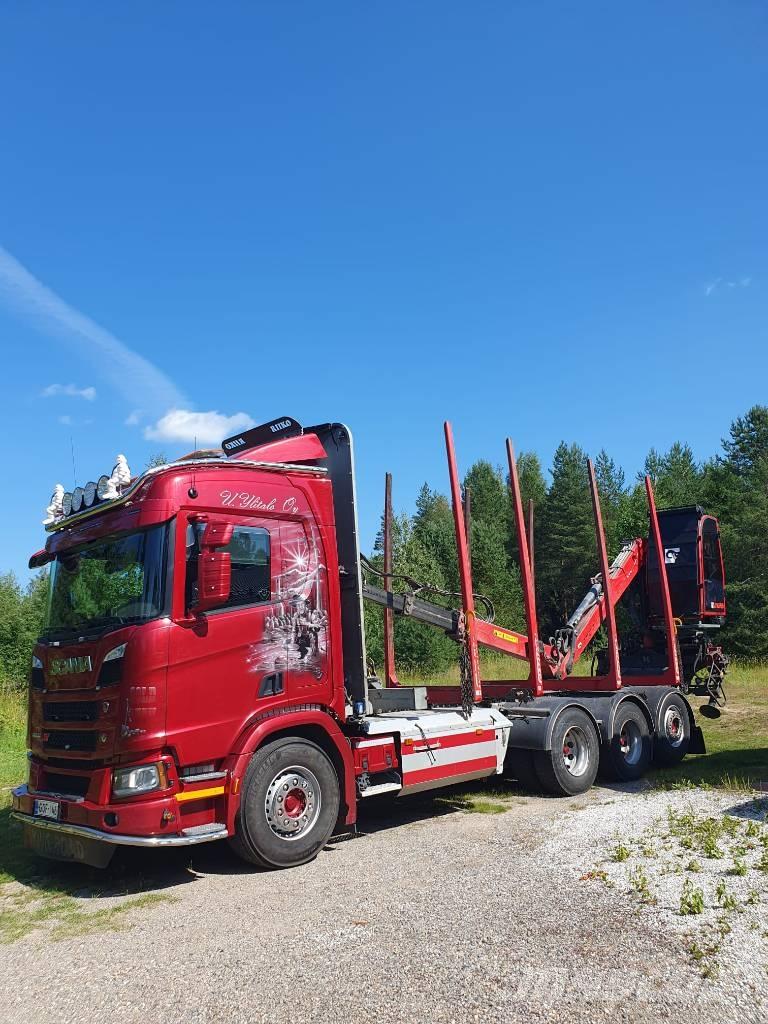 Scania R 650 Metsaveokid