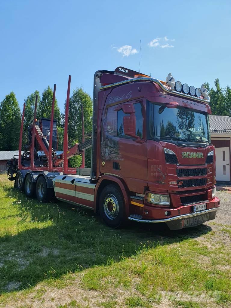 Scania R 650 Metsaveokid