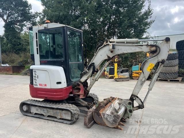 Takeuchi TB 23 R Miniekskavaatorid < 7 t