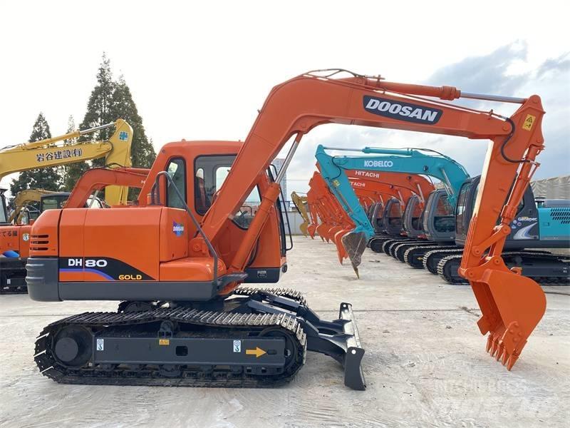 Doosan DH80G Roomikekskavaatorid
