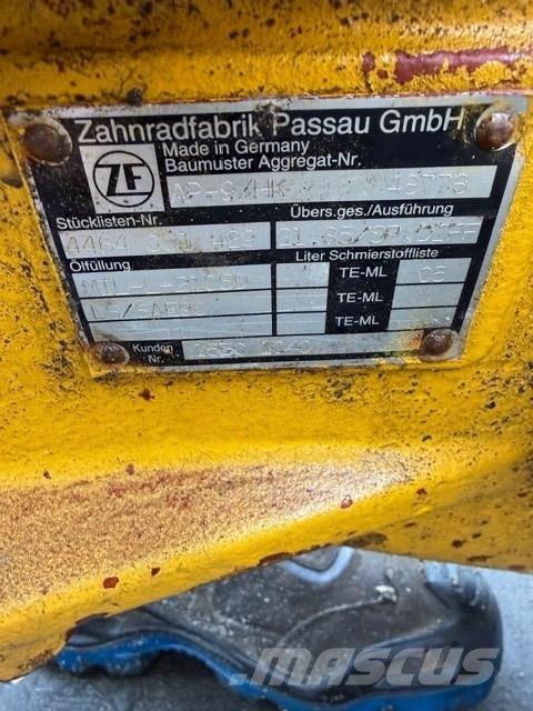 Terex USED AXLES ZF Liigendraamiga pinnaseveokid