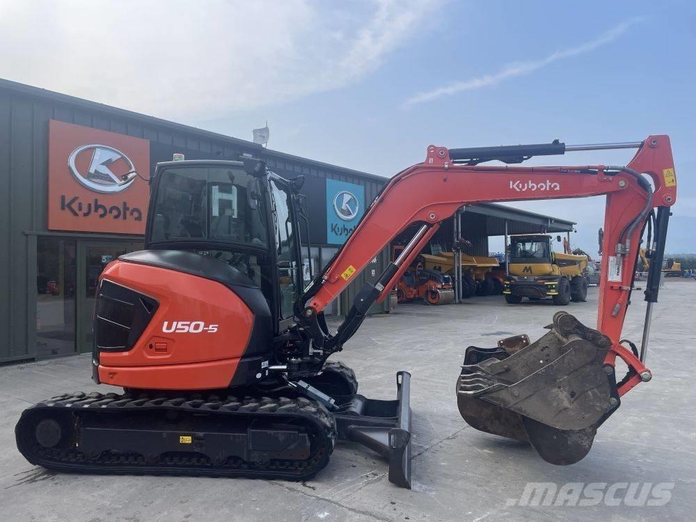 Kubota U 50-5 Miniekskavaatorid < 7 t