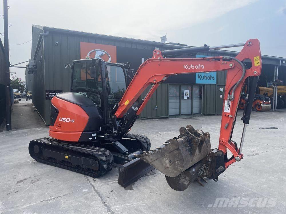 Kubota U 50-5 Miniekskavaatorid < 7 t