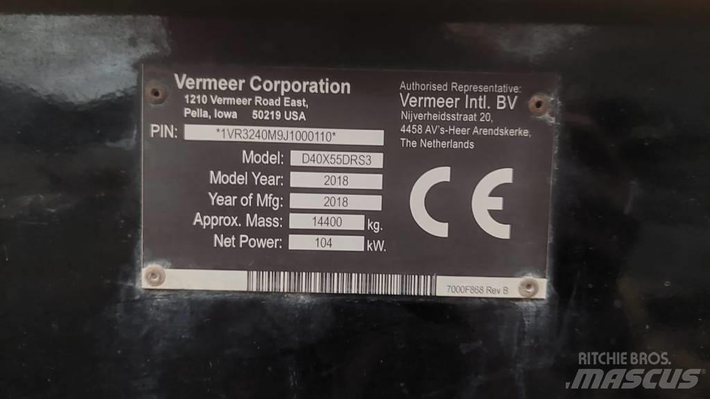 Vermeer D40x55 DR S3 Horisontaalsed puurmasinad