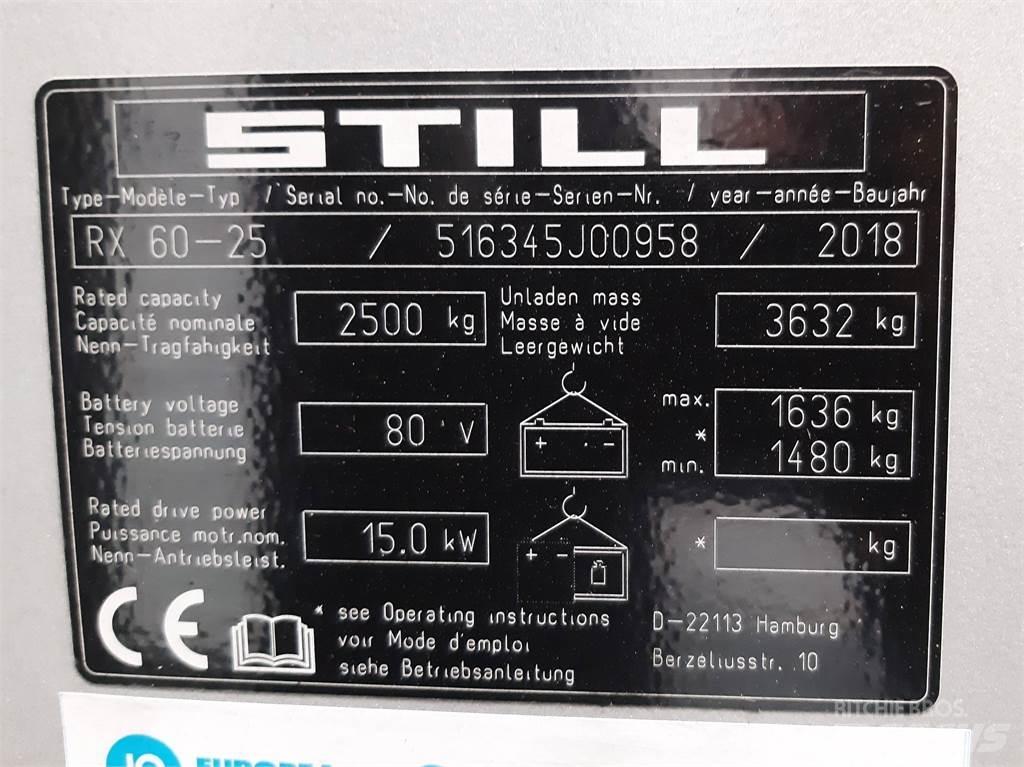 Still RX60 25 Elektritõstukid