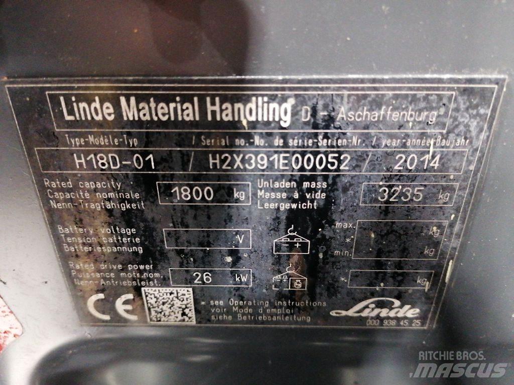 Linde H18D-01 Diiseltõstukid