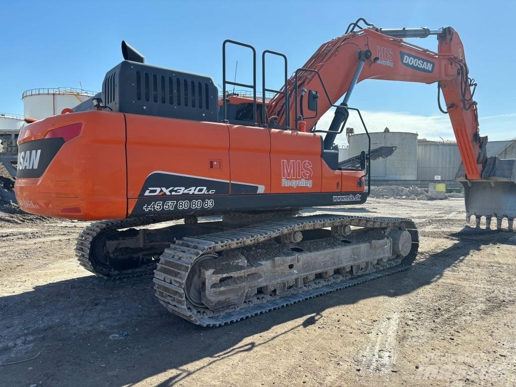 Doosan 340 DX 340 Roomikekskavaatorid
