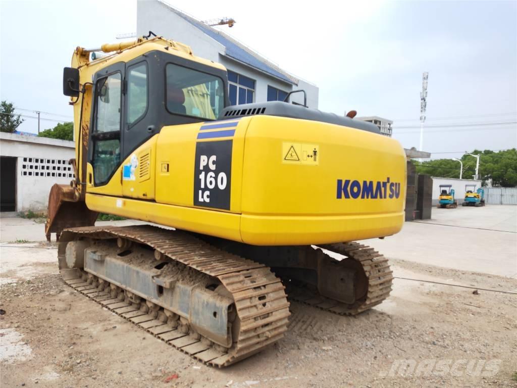 Komatsu PC160-7 Roomikekskavaatorid