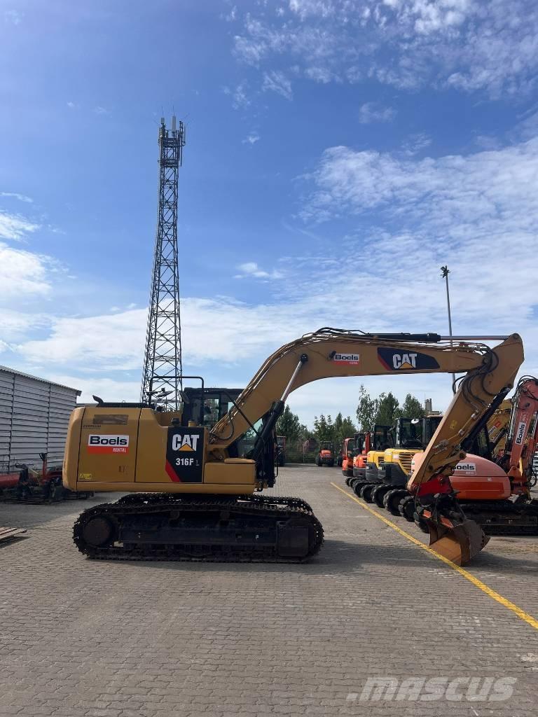 CAT 316FL Roomikekskavaatorid