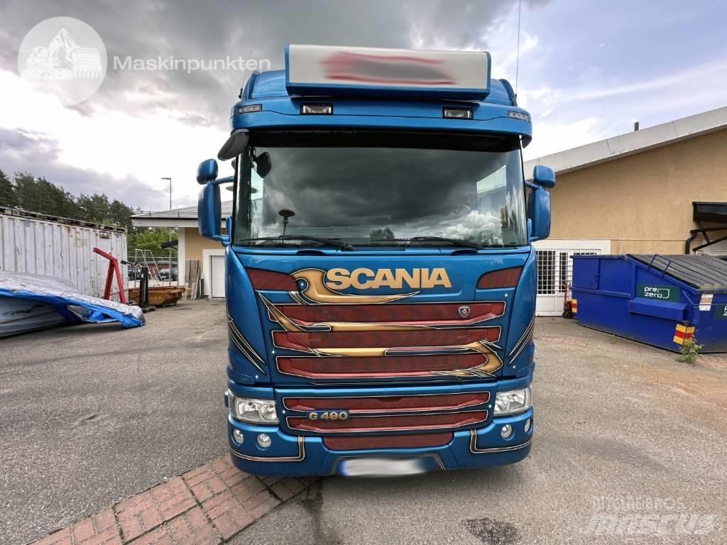 Scania G 490 Kraanaga veokid