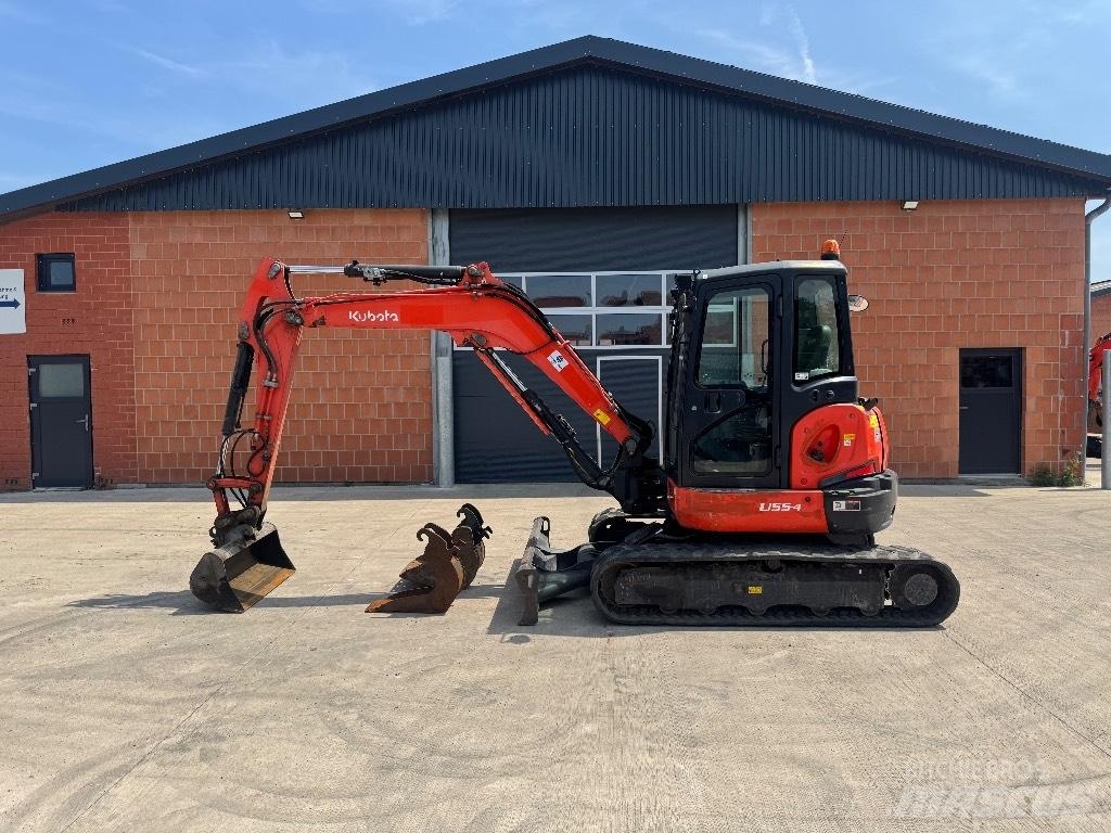 Kubota U 55-4 Miniekskavaatorid < 7 t