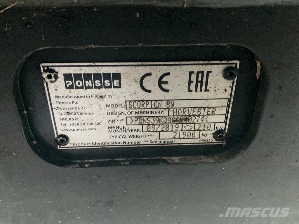 Ponsse Scorpion Harvesterid