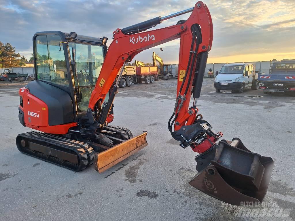 Kubota KX 027-4 Miniekskavaatorid < 7 t