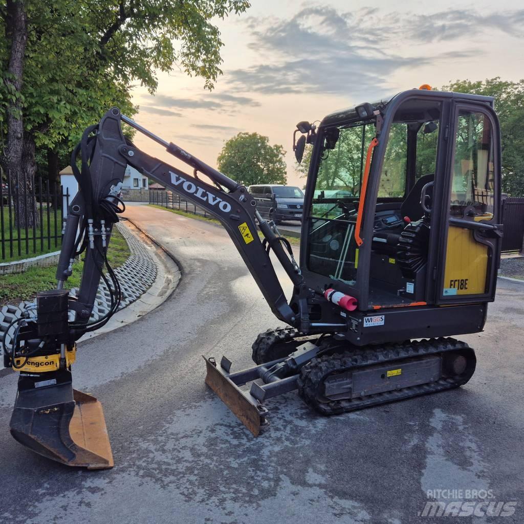 Volvo EC 18 E Miniekskavaatorid < 7 t