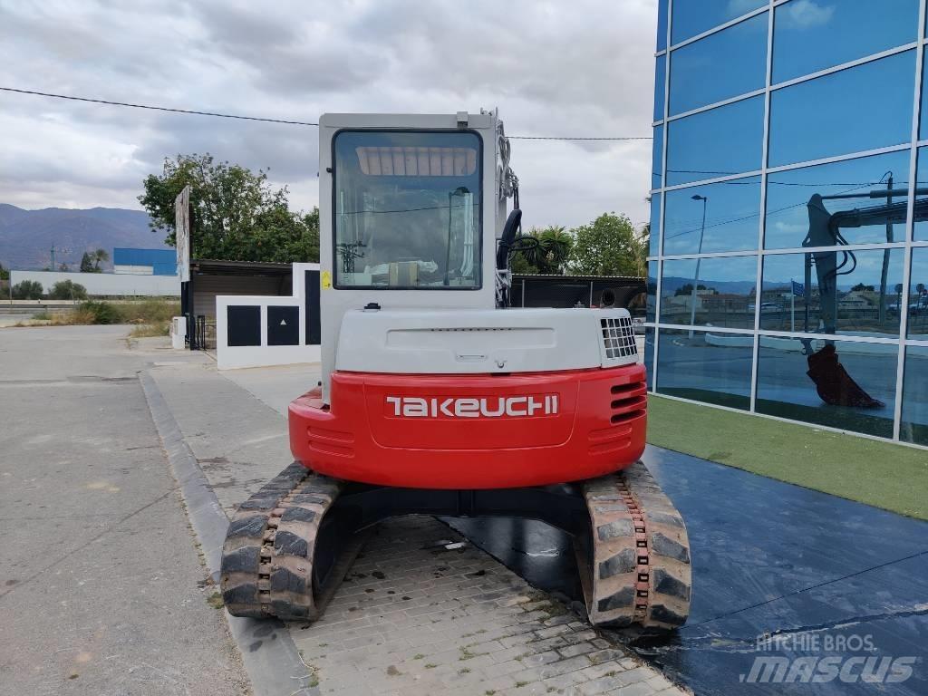 Takeuchi TB 80 FR Miniekskavaatorid < 7 t