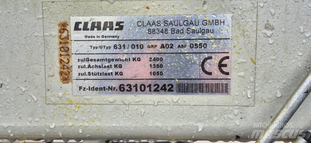 CLAAS Volto 1320 T Vaalutid ja kaarutid