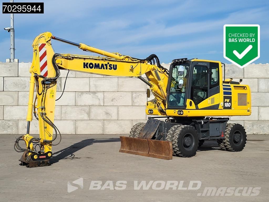 Komatsu PW180 -11 Ratasekskavaatorid
