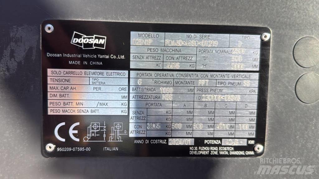 Bobcat D 25 NXP Diiseltõstukid