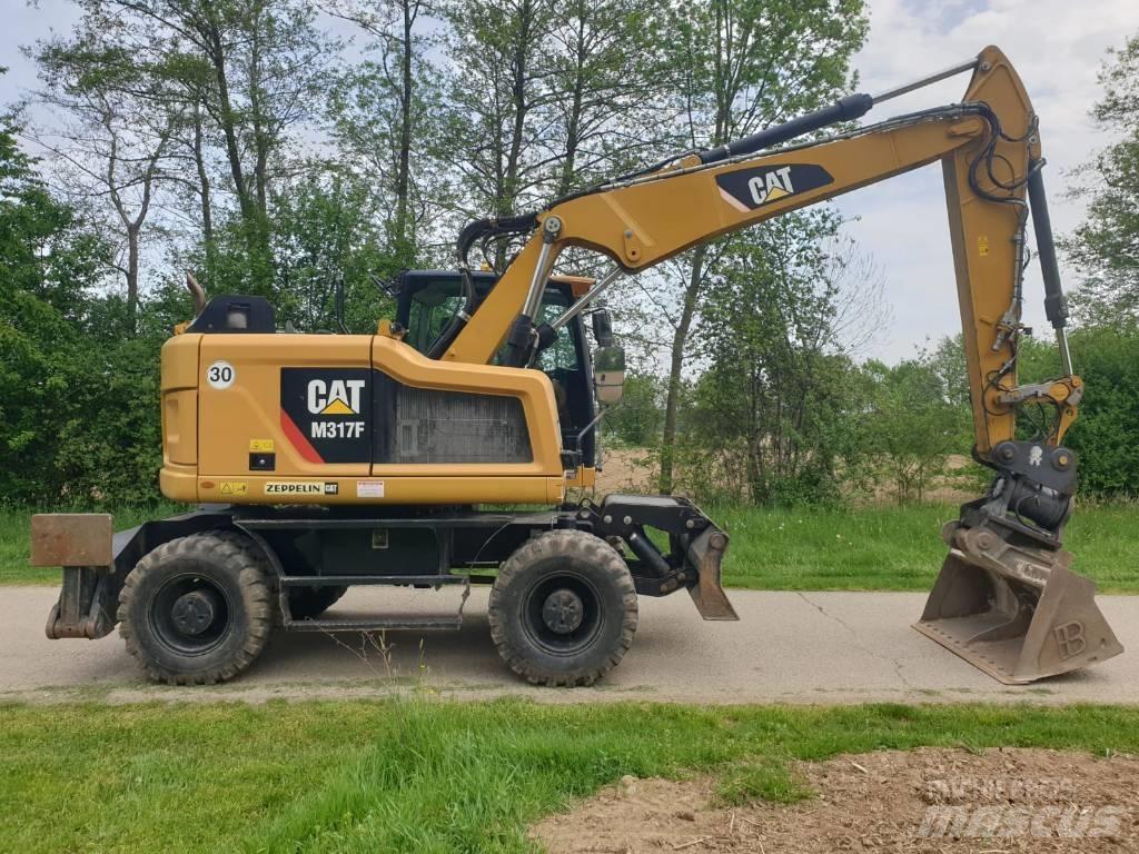 CAT M 317 F Ratasekskavaatorid