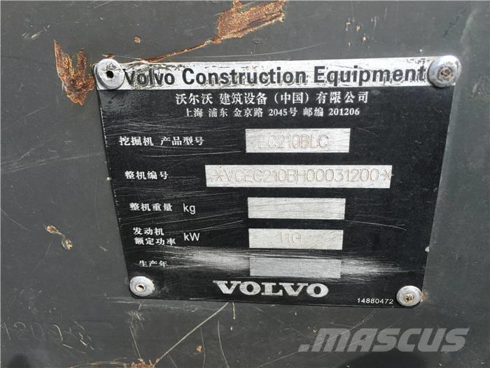 Volvo EC 210 B LC Roomikekskavaatorid