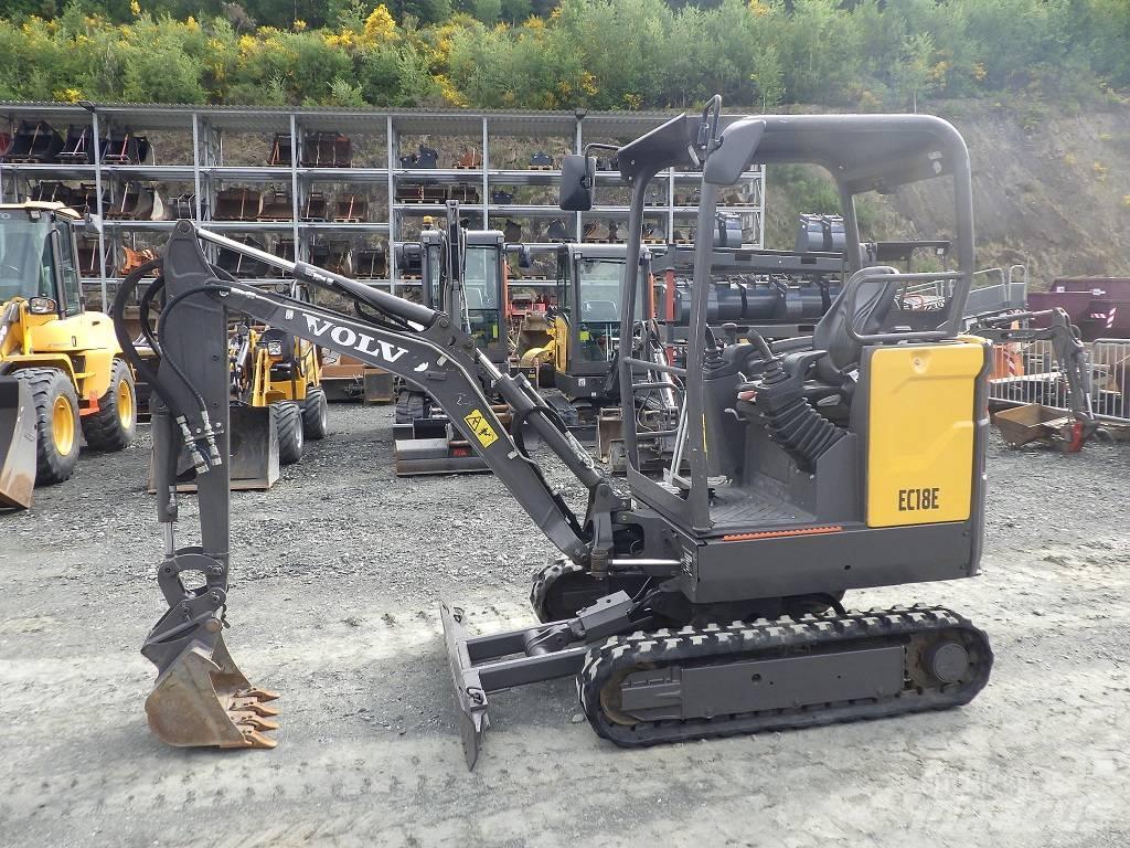 Volvo EC 18 E Miniekskavaatorid < 7 t