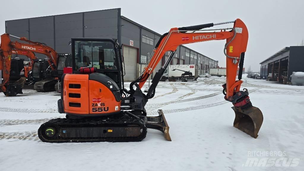 Hitachi ZX 55 U-5 Miniekskavaatorid < 7 t