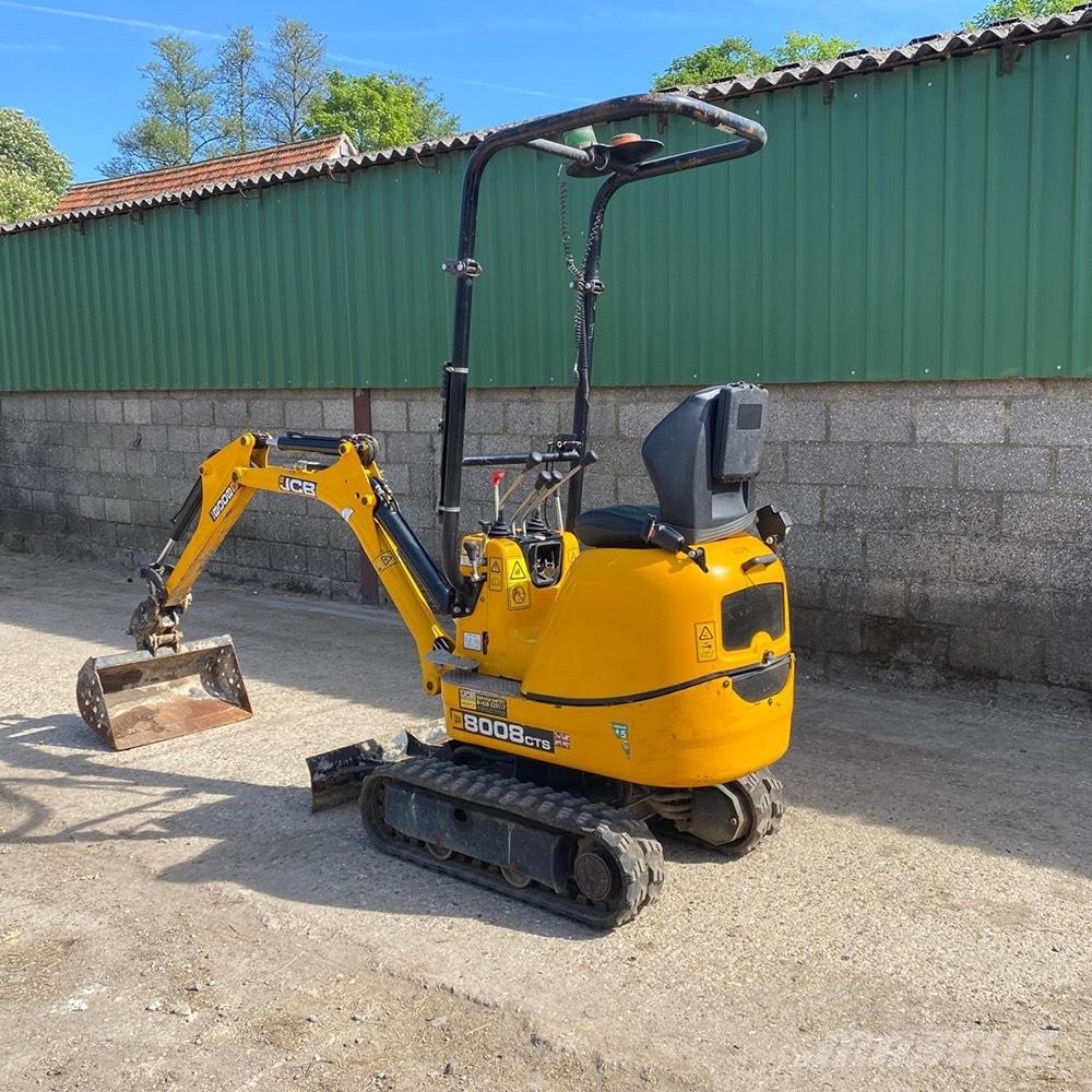 JCB 8008 Miniekskavaatorid < 7 t