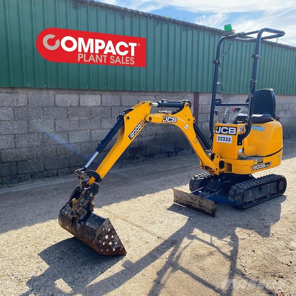 JCB 8008 Miniekskavaatorid < 7 t