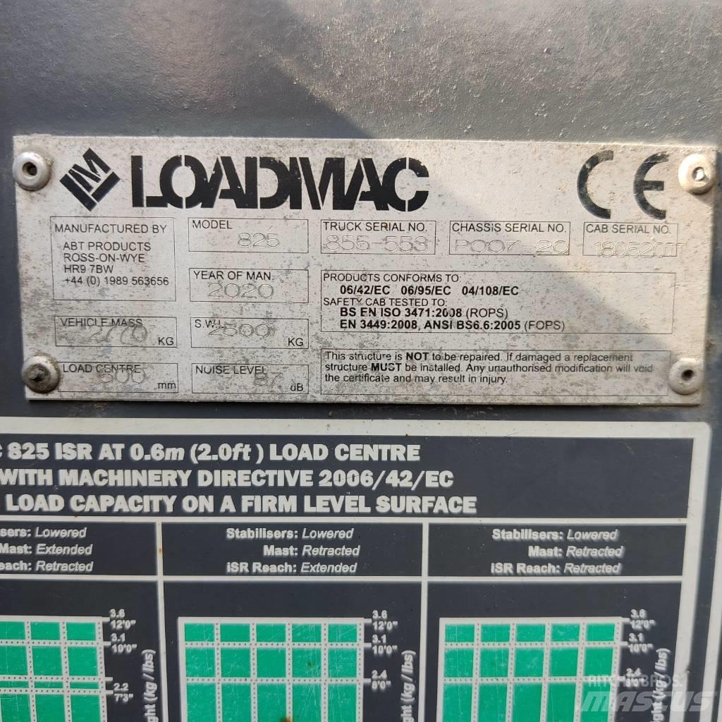  Loadmac 825 Veoautol transporditav kahveltõstuk
